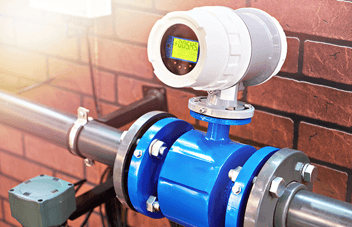 An industrial flow meter