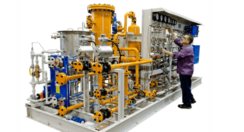 Sundyne diaphragm industrial compressor 